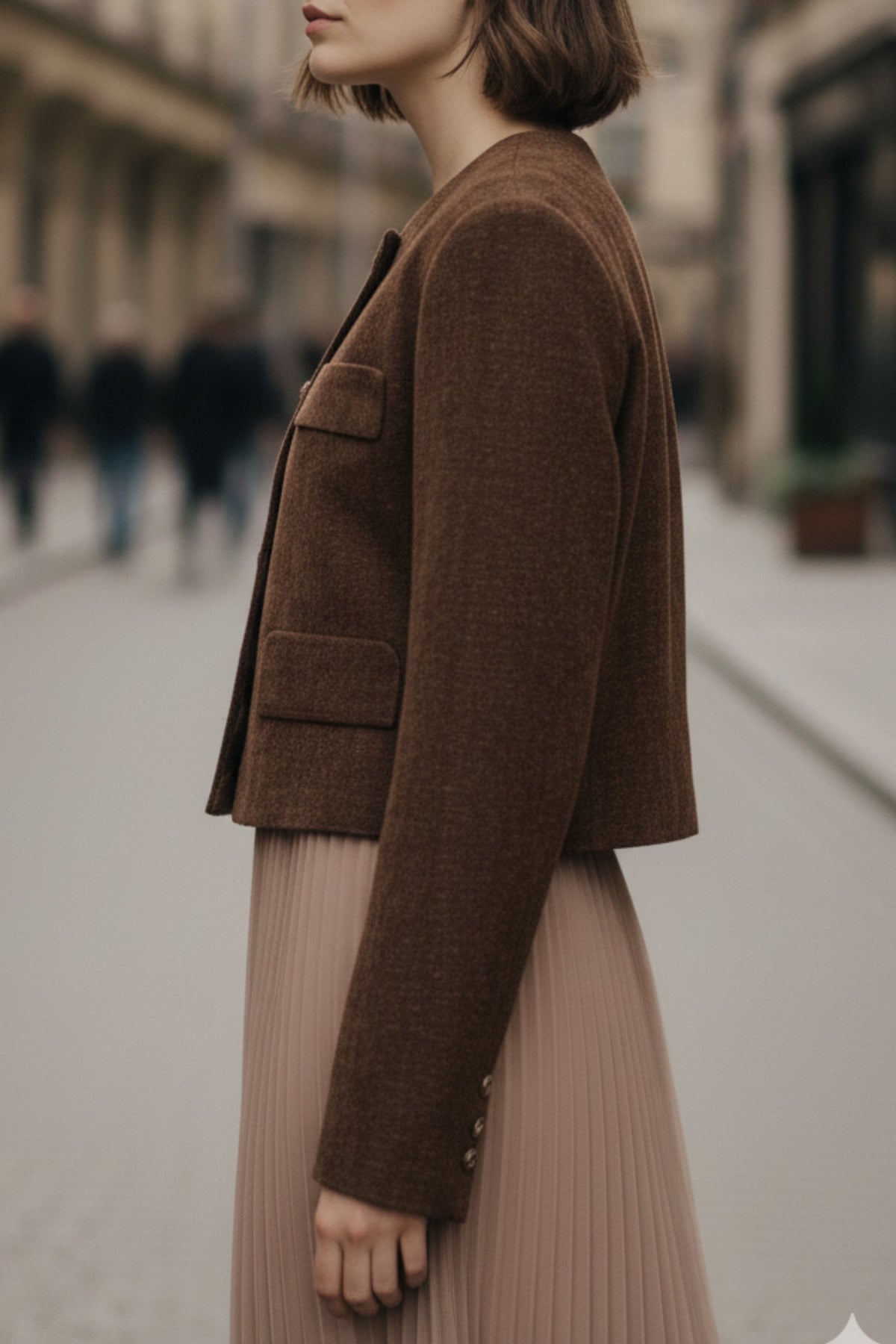 Velvet Bronze Blazer
