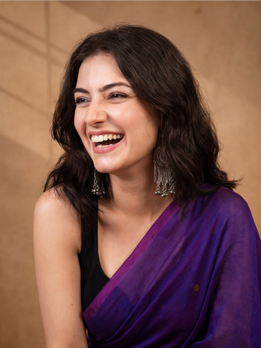 Solid Cotton Saree