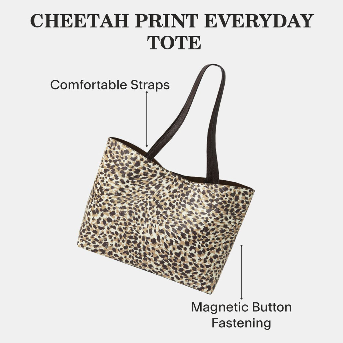 Cheetah Leo Tote