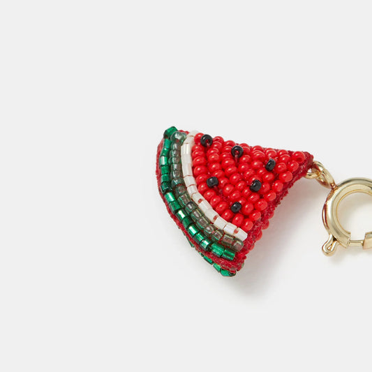 Beaded Watermelon Jewellery Charm