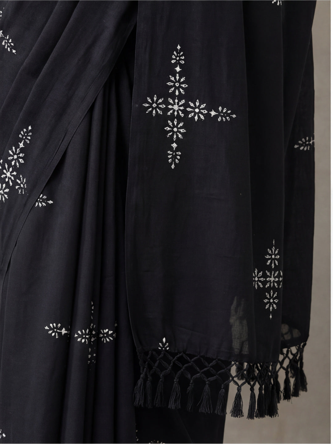 Floral Muslin Cotton Saree