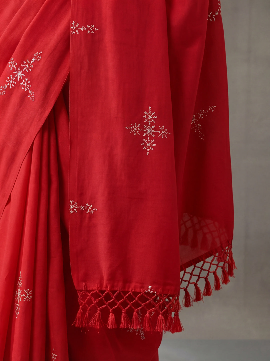 Floral Muslin Cotton Saree