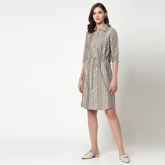 Olive Tunic With Draw Strings