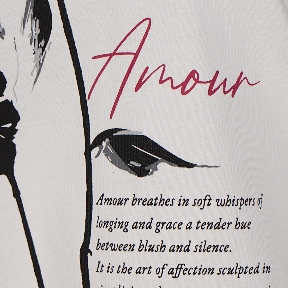 Cotton Crew Neck Graphitee
