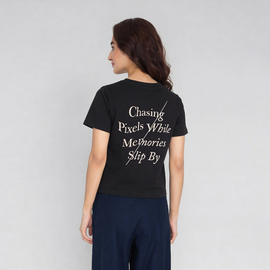 Graphic Crew Neck T-Shirt