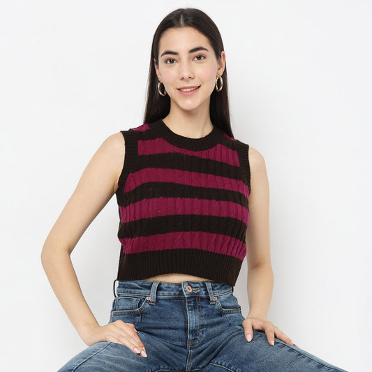 Regular Fit Striped T-Shirt