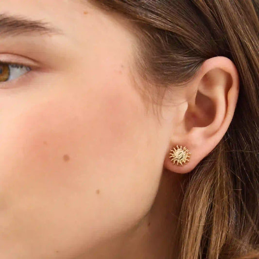 Seaside Sunshine Stud & Hoop Earrings Pack of 10