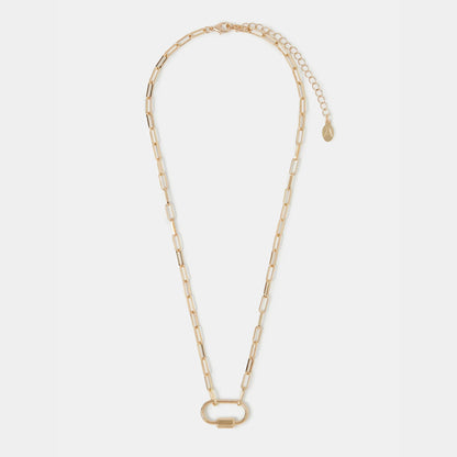 Carabiner Pendant Necklace