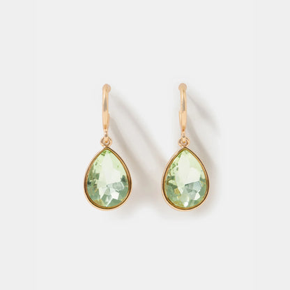 Gemstone Drop Earrings