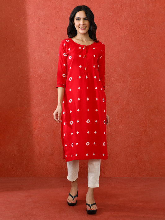 Bandhani Printed Kurta