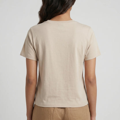 Cotton Crew Neck Graphitee