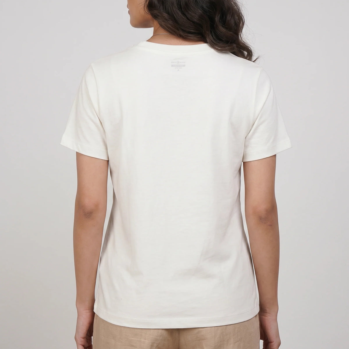 Cotton Crew Neck Graphitee